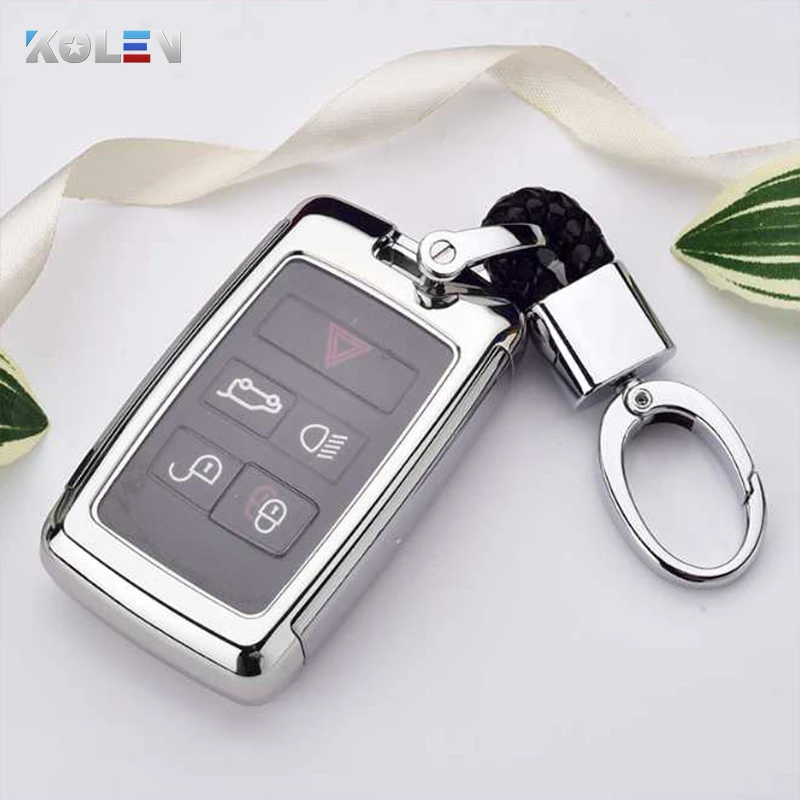 Cover chiave telecomando per Land Rover Range Rover Discovery 5 Sport Evoque per Jaguar 2018 2019 - Hbbbb5d651c724d36adc047c79de0fa4dG