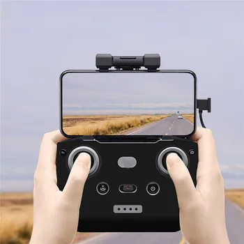 

Remote Control Sun Shade Foldable Monitor Phone Hood Silicone Protective Cover Case Metal Joystick for DJI Mavic Air 2 Drone