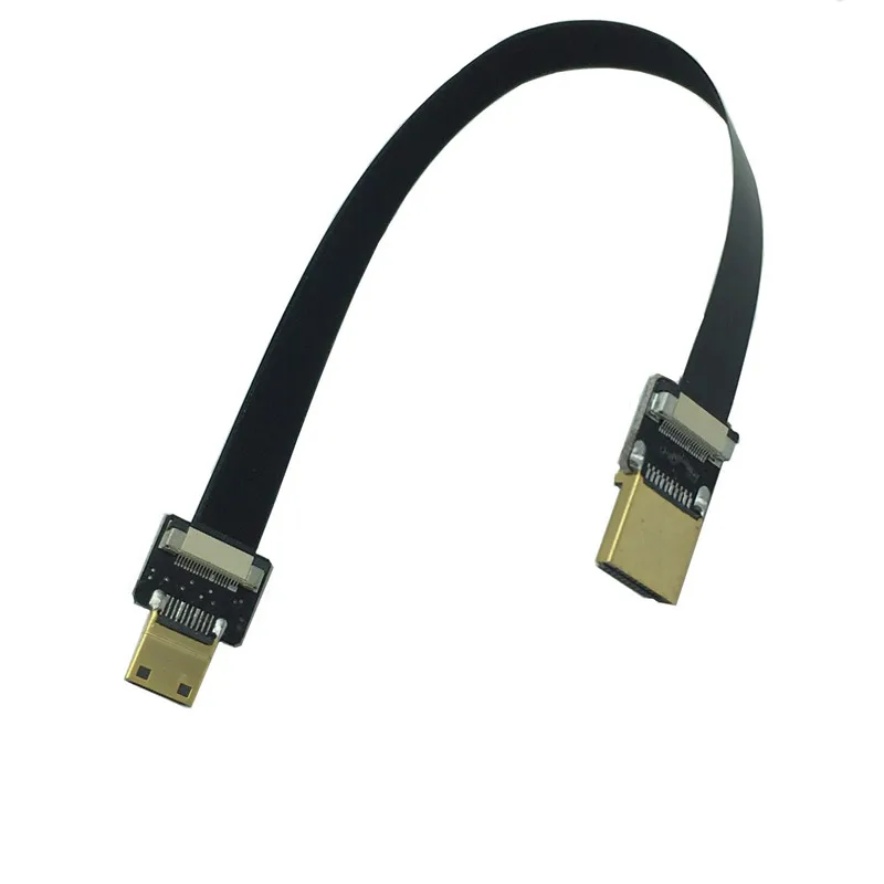 FPV HDMI мини-адаптер HDMI 5 см-100 см FPC FFC плоский кабель HDMI шаг 20pin для аэрофотосъемка