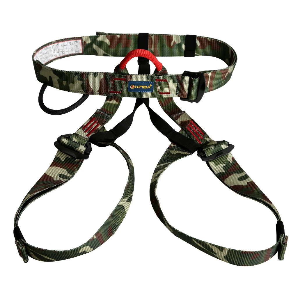 Pro Safety Harness Rappelling Equip For Zipline Mountaineering Rock Climbing Accessories