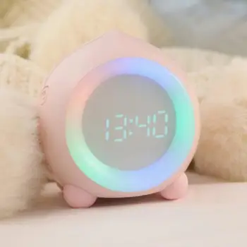 

Colorful Led Night Light Alarm Clock App Smart Phone To Set Digital Alarm Clock Wake Up Light Alarm Clock For Sleepers