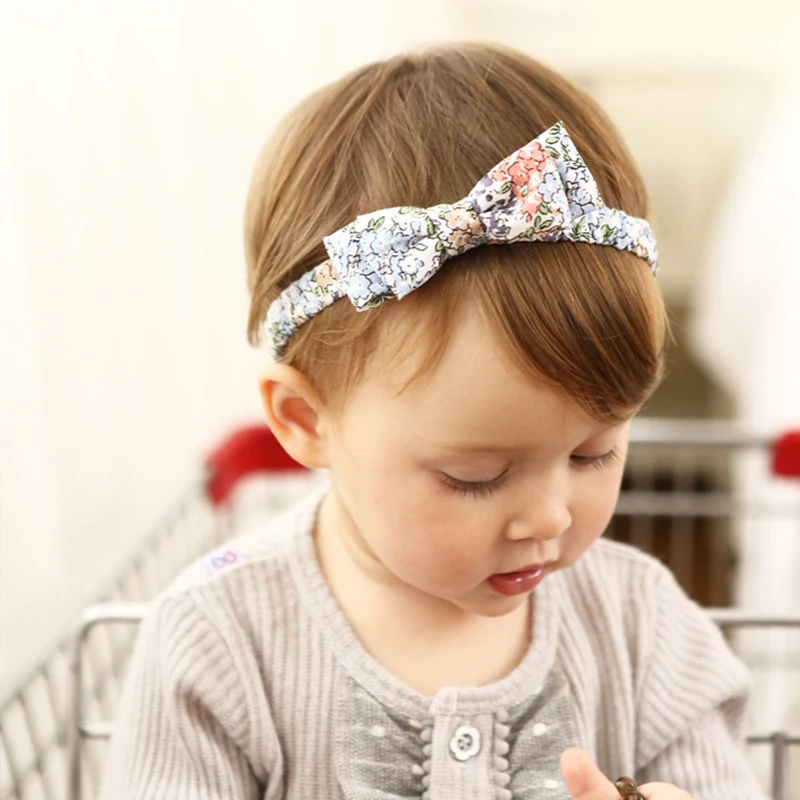 Повязка на голову Clearanc с цветочным оформлением детские повязки тюрбан для