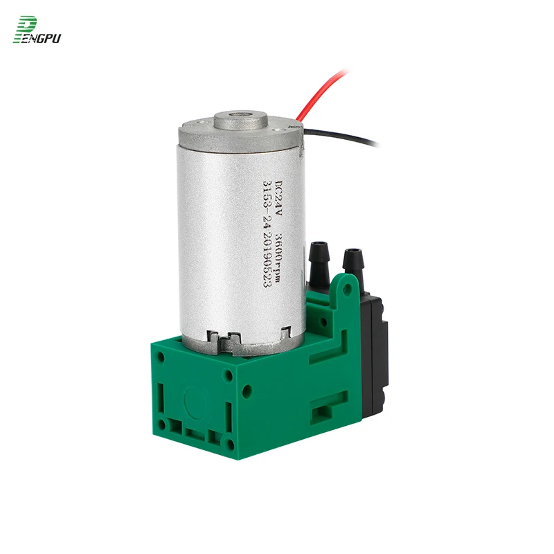 12 V/24V тихий менее интенсивная Вибрация кисть микро мембранный вакуумный насос