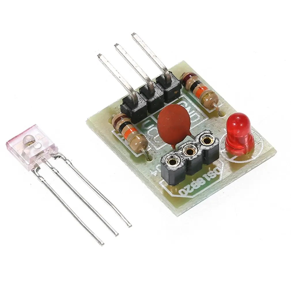 20 шт. лазерный приемник не модуляторная трубка модуль датчика для Arduino DIY установочная доска изысканный модуль Набор