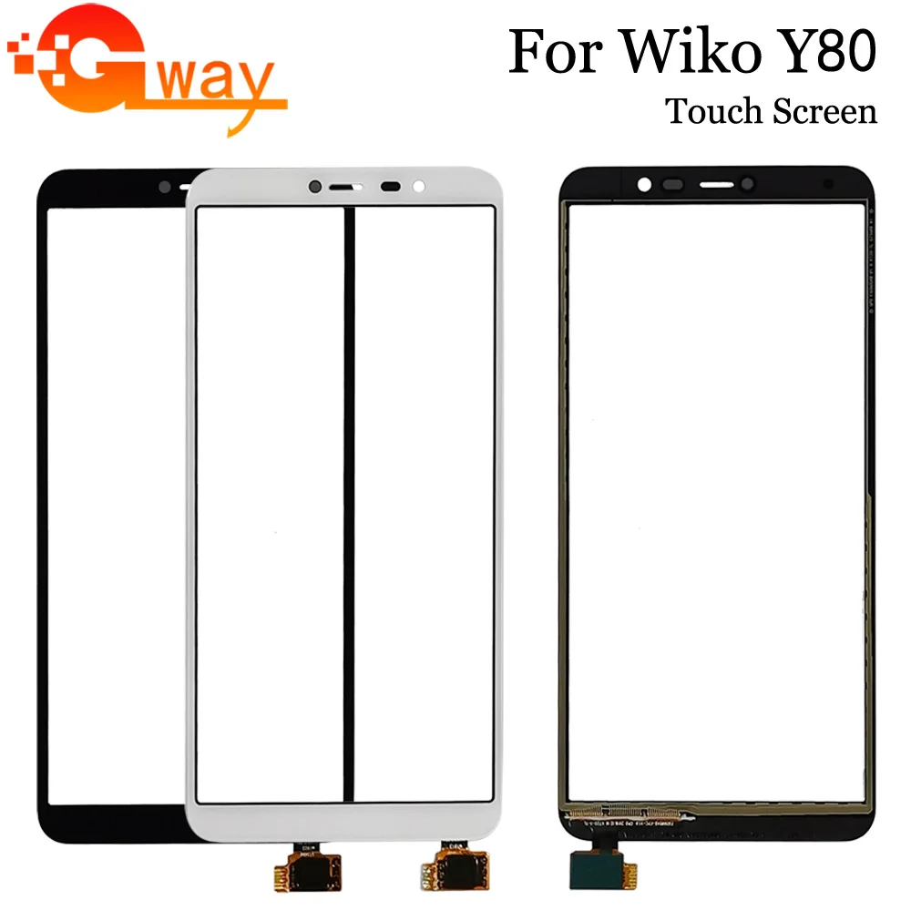 Сенсорный экран 5 99 дюйма для Wiko Y80 100% испытанный дигитайзер экрана аксессуары