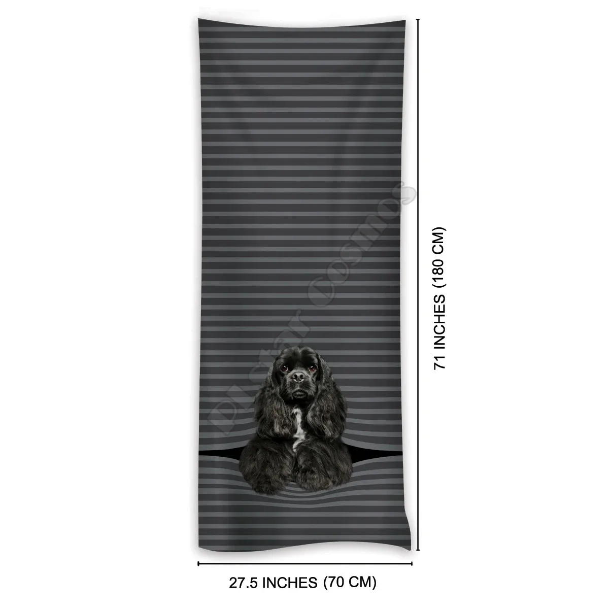 Рисунок 6 - Теплый шарф в виде американского бульдога с 3D принтом