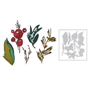 

2020 Christmas Building House Tree New Metal Cutting Dies Stencil For DIY Scrapbooking Paper Card Craft Decor Embossing Dies Cut