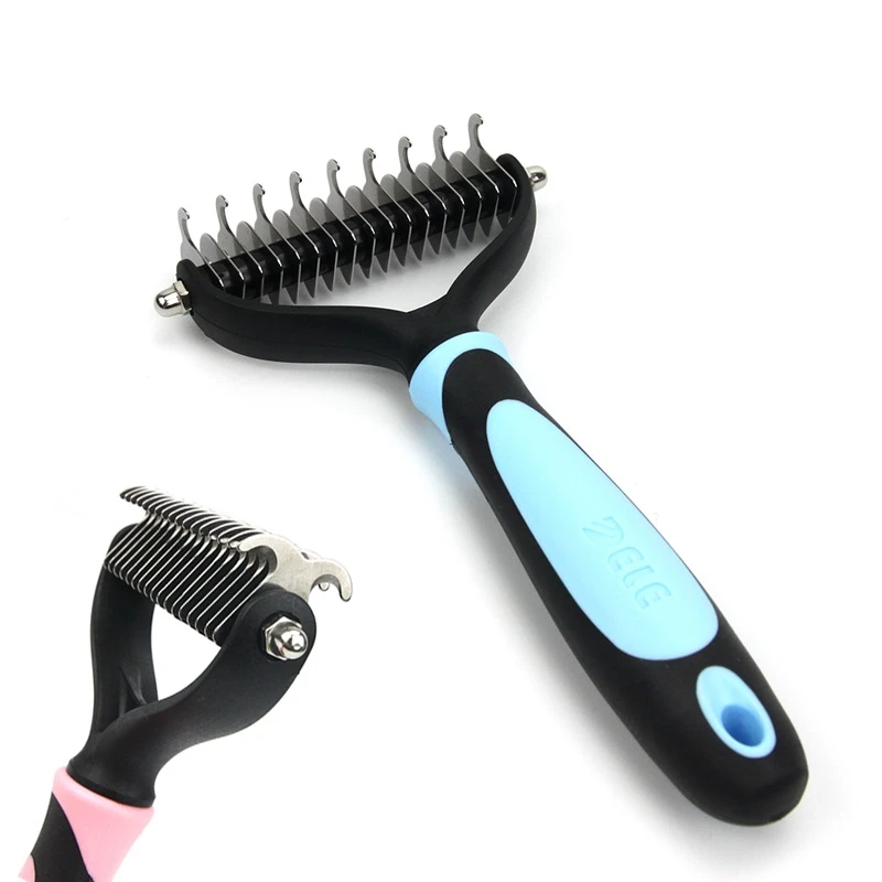 knot clean dog brush