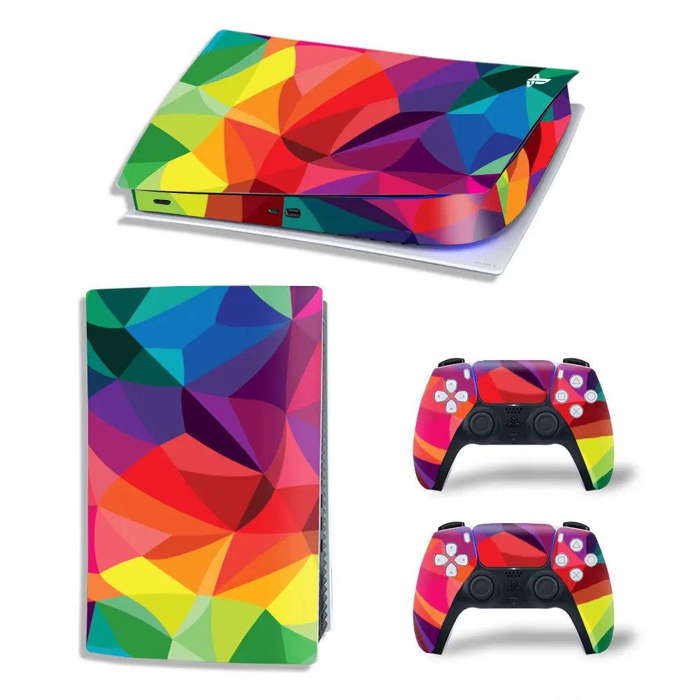 Rainbow Hex Armour Ps5 Digital Edition Skin