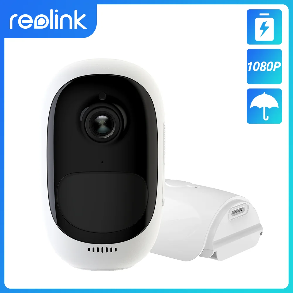 Reolink Argus Pro Wireless rechargeable Battery Powered Security Camera Monitor 