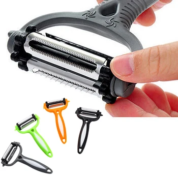 

Multifunctional 360 Degree Rotary Kitchen Tools Gadgets Vegetable and Fruit Potato Carrot Peeler Grater Zesters Cucumber Slicer