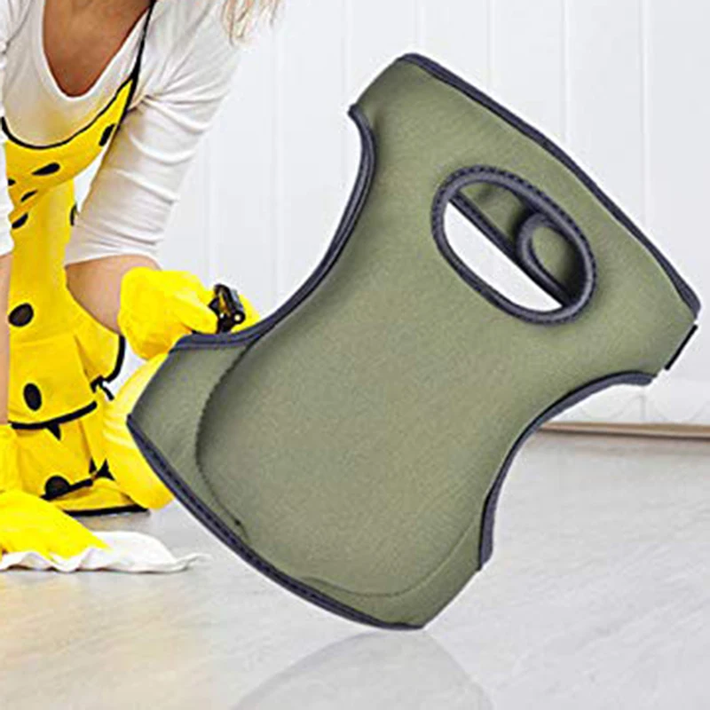MOOL Gardening Knee Pads, Home Knee Pads for Gardening Cleaning, Adjustable Straps Knee Pads for Scrubbing Floors Work Soft Comf