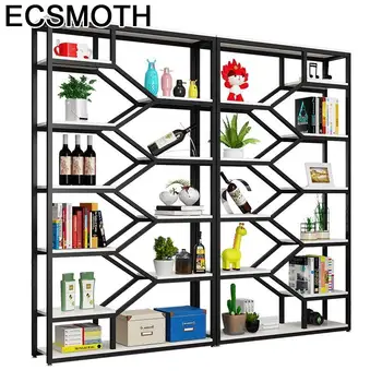شراءمكتبة الصناعية رف الجدار Estante الفقرة ليرو Madera Mueble دي Cocina موبيليا مكتبة الأثاث رف كتب الرجعية