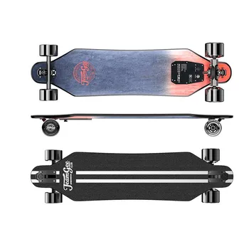 Günstig Leistungsstarke Elektrische Roller 4 Rädern Elektrische Roller Skateboard H5 Doppel Stick 380W * 2 36V Elektrische Roller Erwachsene