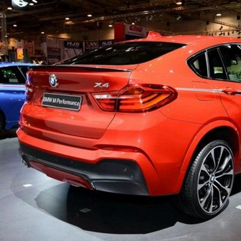 For BMW F26 X4 Spoiler ABS Material Car Rear Wing unpaint Color Rear 2015 2016 2017 1