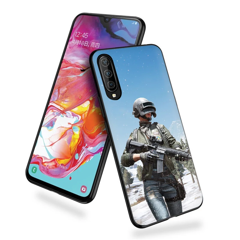 EWAU PUBG мобильный силиконовый чехол для телефона для samsung A3 A5 A6 плюс A7 A8 A9 A10s 20С 30С 40С с 50s 60 70 J6