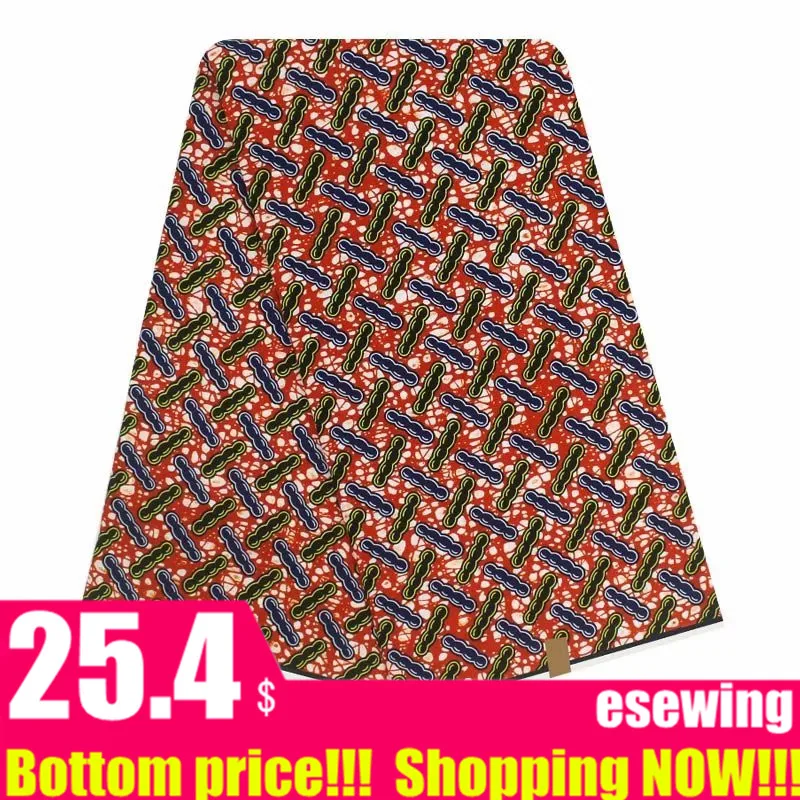 Красивые африканские восковые печатные ткани настоящий воск настоящий мягкий воск обертка Анкара, Африка java воск ткань хлопок