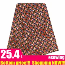 Красивые африканские восковые печатные ткани настоящий воск настоящий мягкий воск обертка Анкара, Африка java воск ткань хлопок