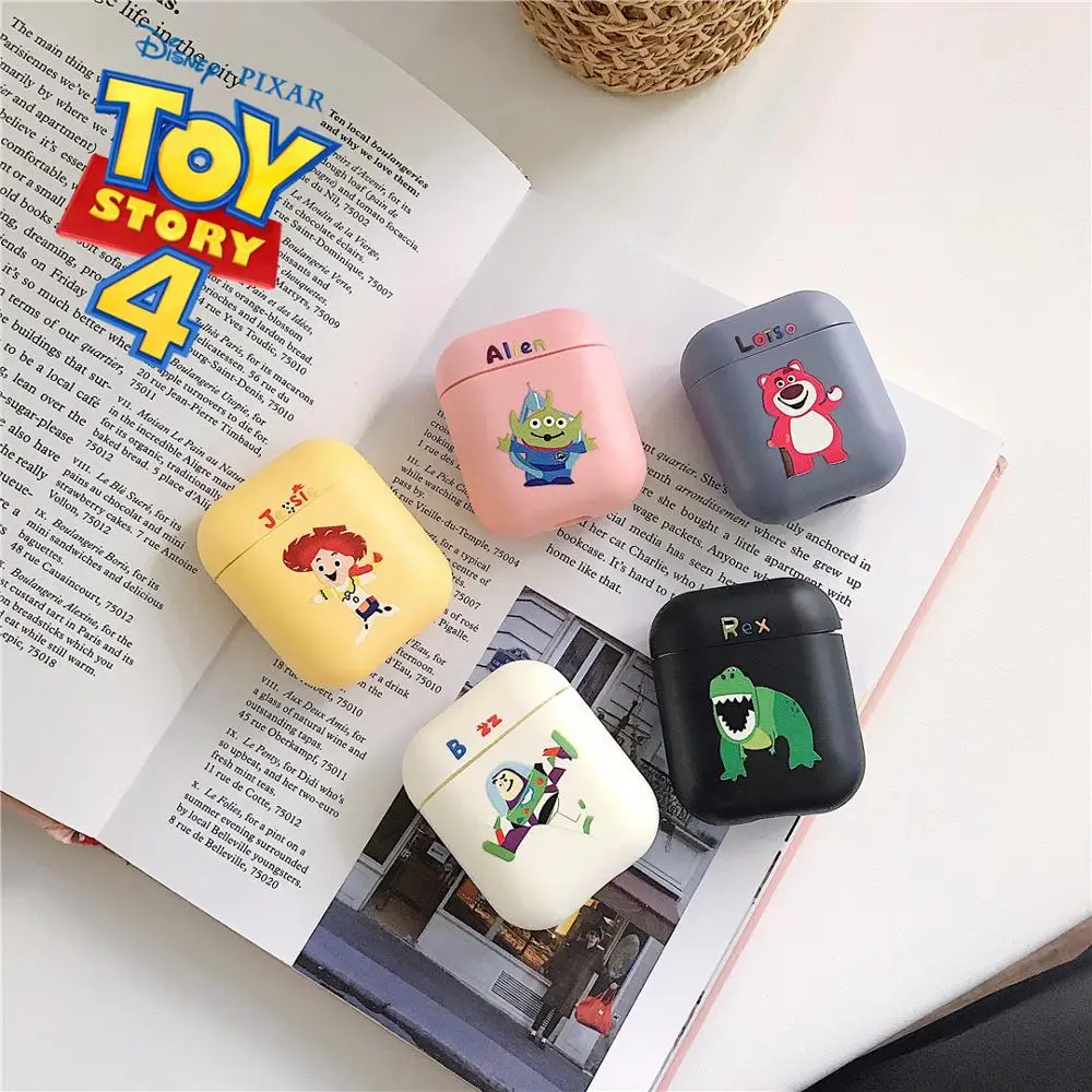 

Cute Cartoon Toy Story Woody Alien Soft for Apple New Airpods 1/2 Shockproof Cover Wireless Bluetooth Earphone Protective Case