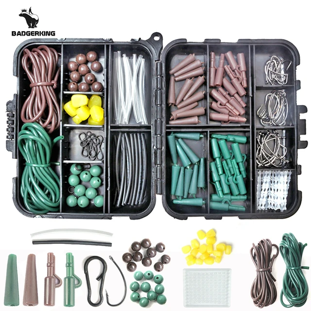 Carp Fishing Tackle Box, Fishing Tackle, Accessories Kit, Fishing rig,  Accessories, 152 Pieces