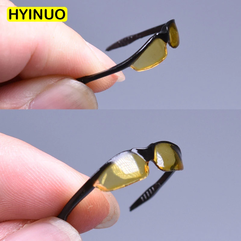

Custom 1/6 Scale Model Sunglasses Shooting Glasses Windshield Playing Handsome Suit Set Toy f 12" Action Figure Body Accessories