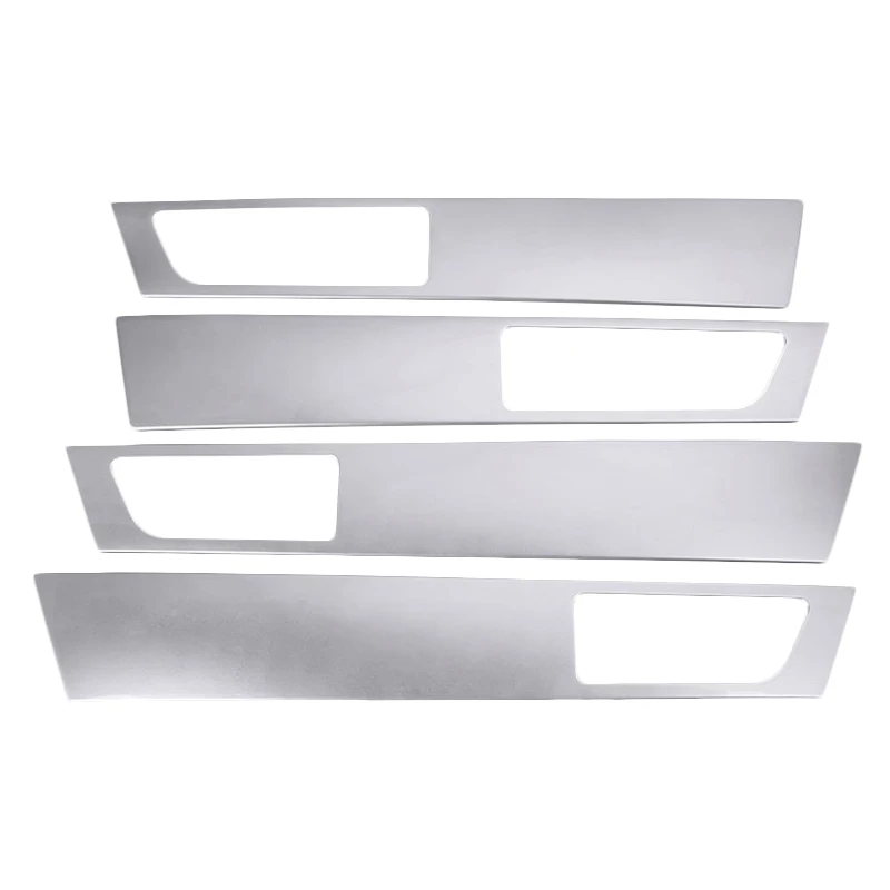 

4Pcs For Land Rover Discovery 4 Lr4 Interior Door Handle Panel Trim Abs Sticker 2010-2016 Car Accessories