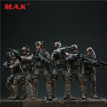 

6pcs JOYTOY 1/18 Scale Us Navy SEALs Commando Action Figure Soldier Model Toys In Stock