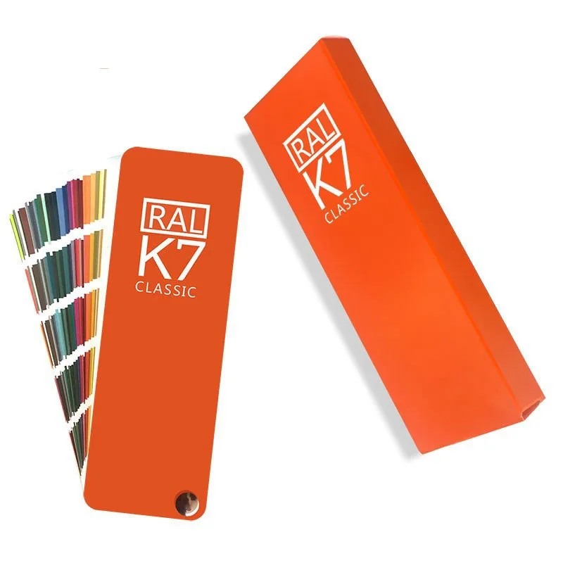 internacional K7 Ral cartela de cores para