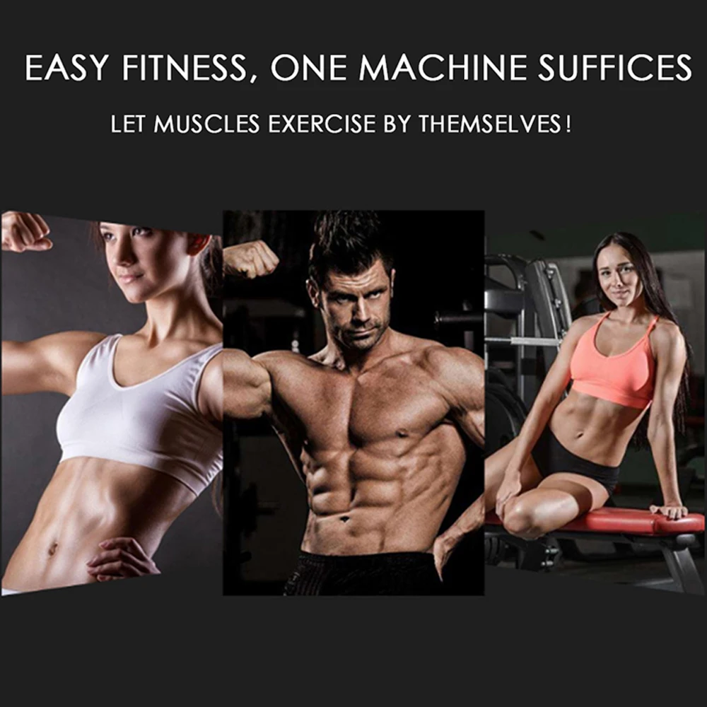 Стимулятор мышц брюшной мускулер Электро стимулятор ABS EMS домашний тренажерный зал массаж ног живота с USB зарядкой с контроллером