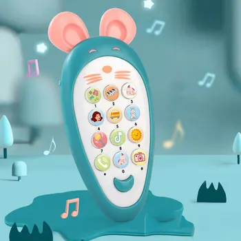 

Children Music Mobile Toys Learning Machine Simulation Mobile Phone Story Machine Early Education Machine Can Bite