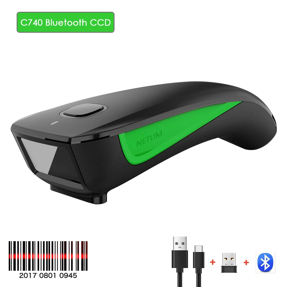 NETUM C750 Bluetooth QR 2D Barcode Scanner UND C830 Wireless Laser 1D usb Bar Code Reader für IOS Android Windows mobile Zahlung