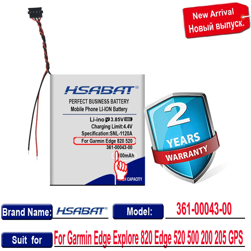 HSABAT 361 00043 00 2800mAh Battery for Garmin Edge Explore 820 Edge 520  500 200 205 GPS Edge 520 plus Edge820 Edge 820|Mobile Phone Batteries| -  AliExpress