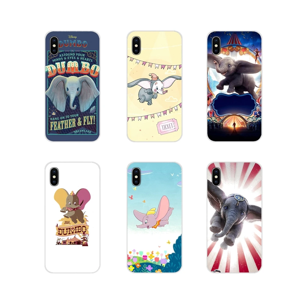 Для Apple iPhone X XR XS MAX 4 4S 5 5S 5C SE 6 6S 7 8 Plus ipod touch Аксессуары чехлы для телефонов Чехлы Dumbo |