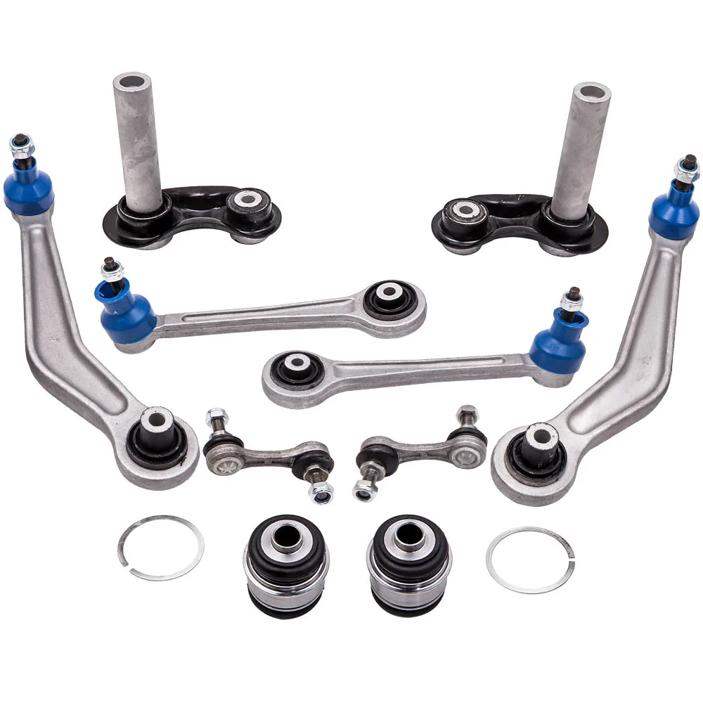 Brand New 10pcs Front Rear Suspension Control Arm Wishbone Kit Fit For