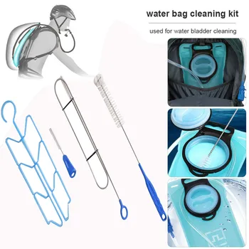 

Multifunctional Cleaning Brush 4 in 1 Hydration Pack Bladder Hanger For Fit Cleaning Kit Brushes Car Cleaning Tool