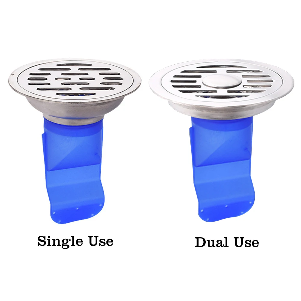 Backflow Preventer Multifunctional Drain Protector With Smart Seal Deodorant Stainless Steel Anti Clogging Insect Resistant
