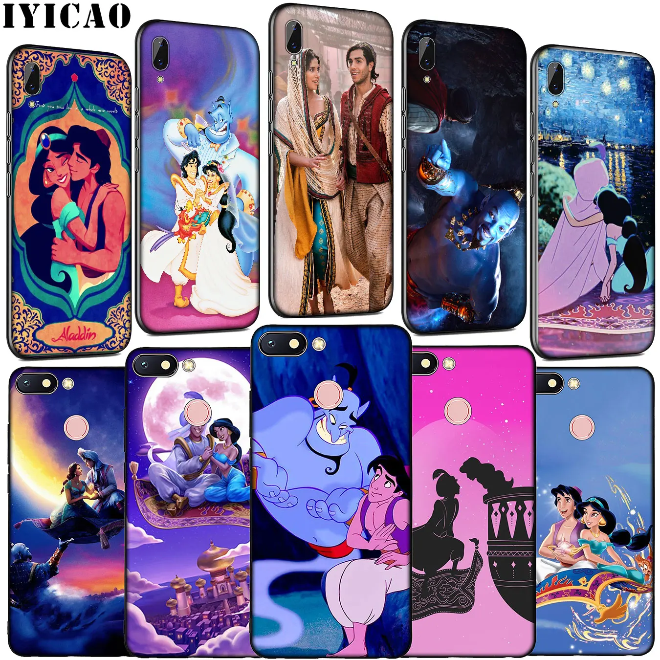 Мягкий силиконовый чехол Aladdin для телефона Xiaomi Redmi Note 8 8T 8A 7 7A 6 6A 5 5A K30 K20 Pro GO S2 2019 |