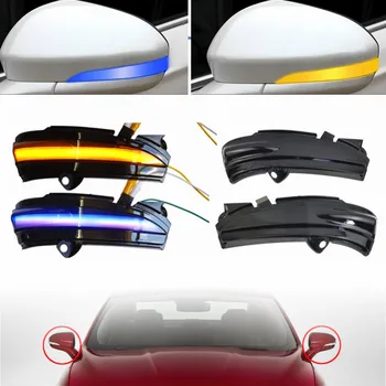 

Dynamic Turn Signal Light LED Side Wing Rearview Mirror Indicator Blinker Repeater Light For Ford Fusion Mondeo 2013-2018 4th