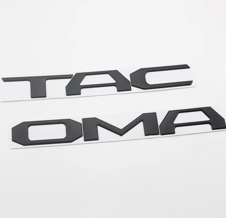 Подходит для Toyota Smooth Автомобильный логотип Tacoma Автомобильный логотип башня Kumar звукосниматель задняя коробка маркировка стерео бампер наклейки
