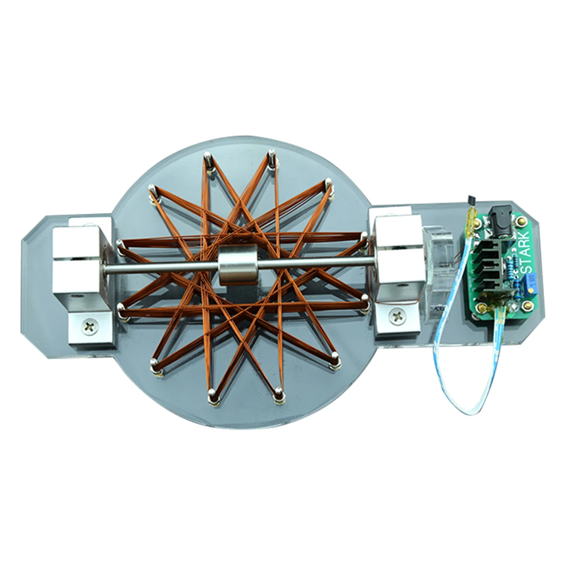 

STARK-41 High Speed Magnetic Motor Brushless Hall Electric Machine Physical Experiment Engine Model Kit for Class Teaching Aid