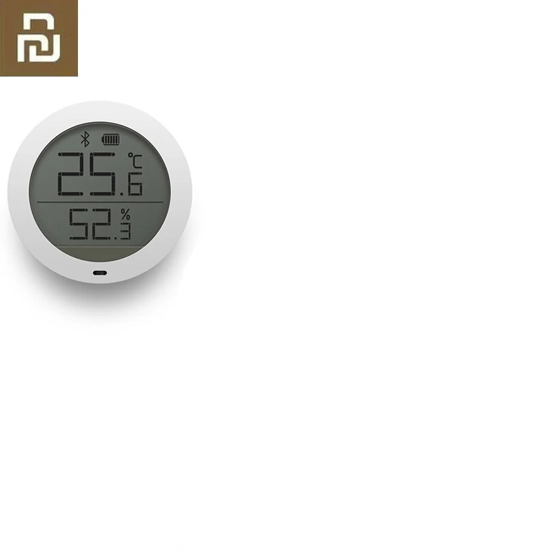 В комплекте Xiao mi ЖК-экран цифровой термометр mi jia Bluetooth температура Smart Hu mi dity датчик влажности mi Home - Color: 1pcs