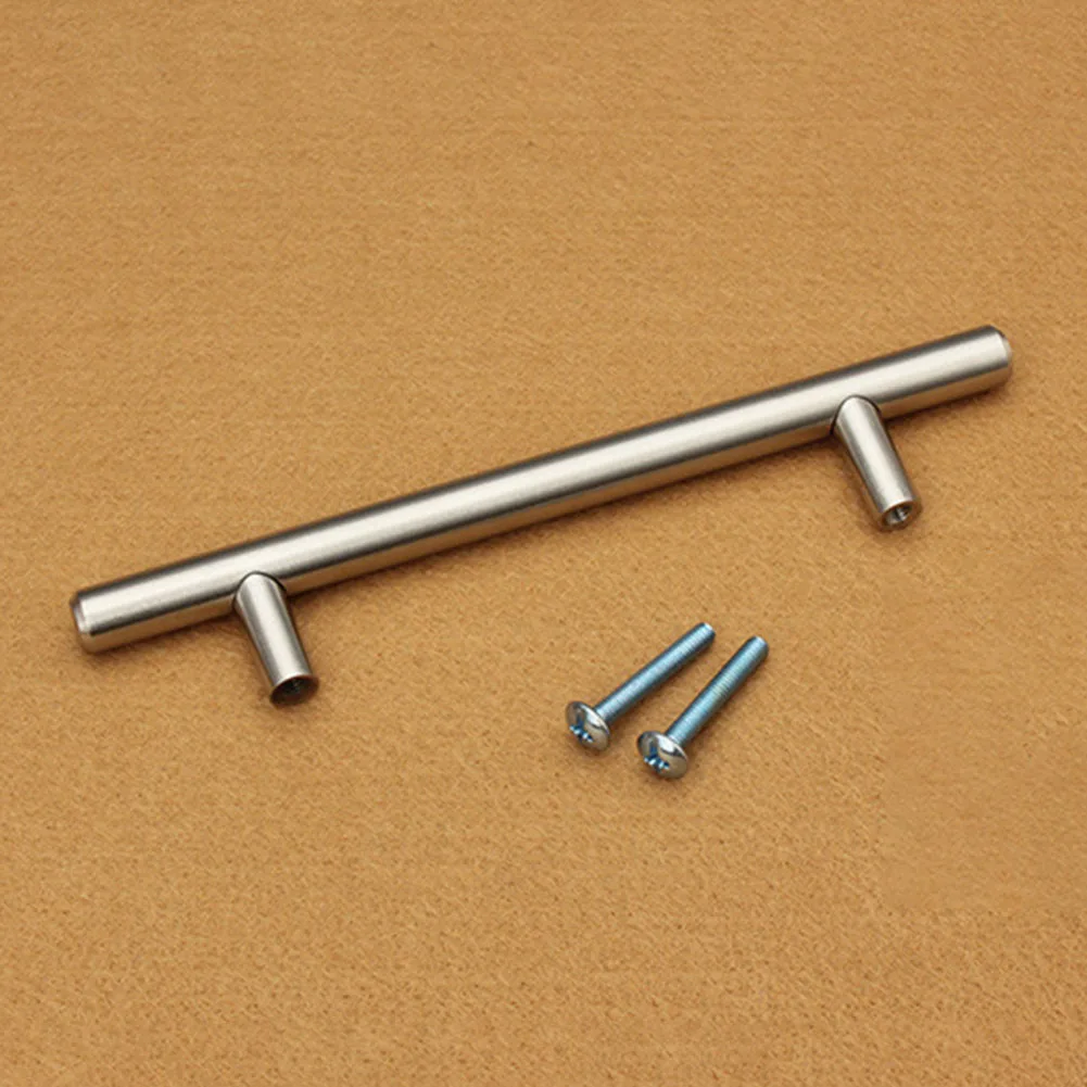 Нержавеющая сталь Т-образная дверная ручка прямой дверная ручка для ...