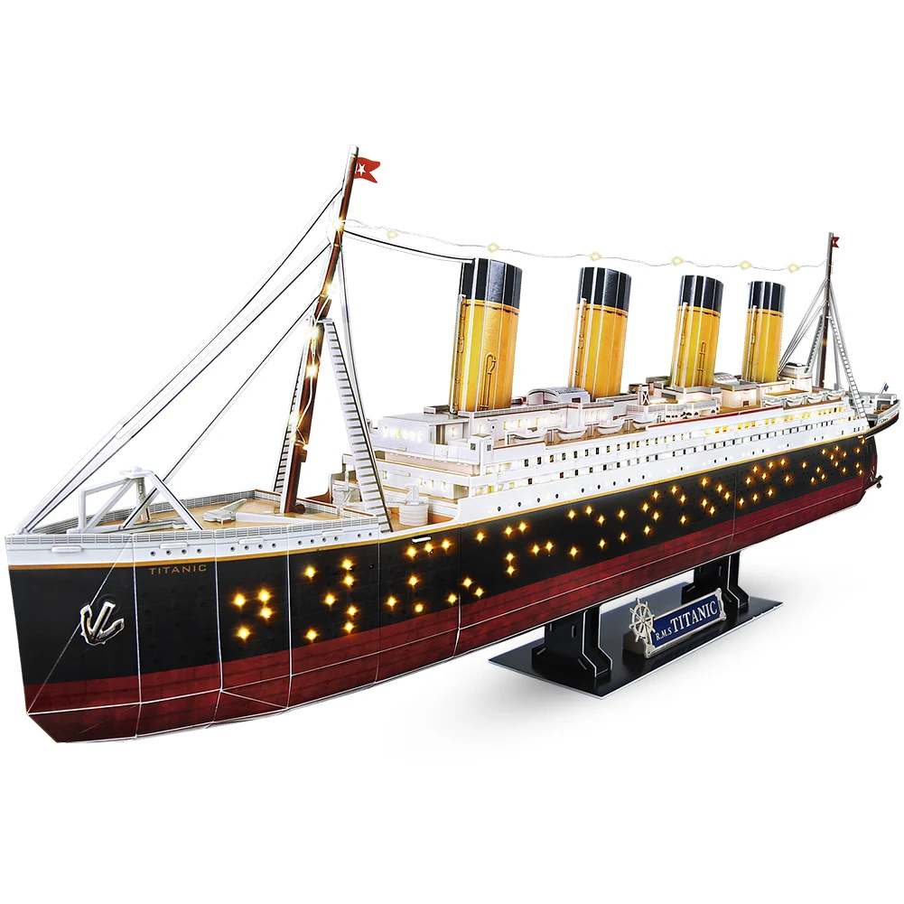 Titanic CubicFun 3D Puzzle Ship - Cubic Fun