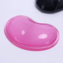 

Mouse hand Quality wavy comfort gel Computerwrist rests support cushion pad, Silicone heart-shaped wrist pad