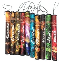 100 шт./лот ручка для Шиши кальяна трубки электронных сигарет ручка сигары фруктовый сок электронная сигарета палочка кальяна время Красочные 30 вкусов