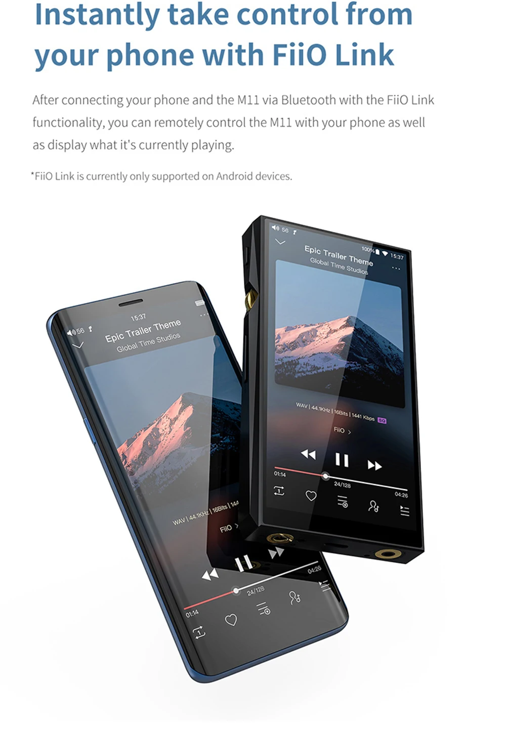 Android-based M11 аудио Bluetooth HIFI без потерь портативный музыкальный плеер MP3 USB выход/Поддержка wifi/Air Play/Spotify Bluetooth 4,2