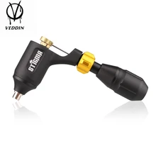 Высокое Качество Роторная татуировка машина регулируемый ход прямой привод DC Шнур Профессиональный пистолет черный цвет татуировка поставщик