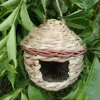 Handwoven Straw Bird Nest Parrot Hatching Breeding Grass Cave Garden Supply ► Photo 3/5