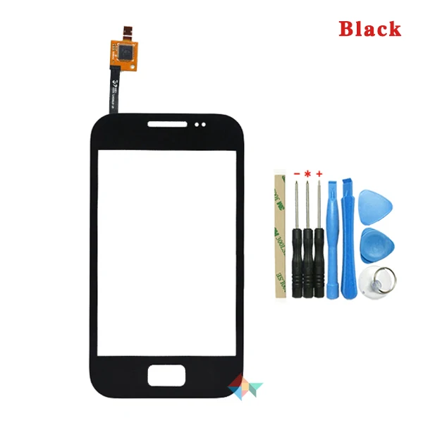 Высокое качество 3,6" для samsung Galaxy Ace Plus S7500 GT-S7500 сенсорный экран дигитайзер Переднее стекло объектив сенсорная панель+ инструмент - Цвет: black With Tool