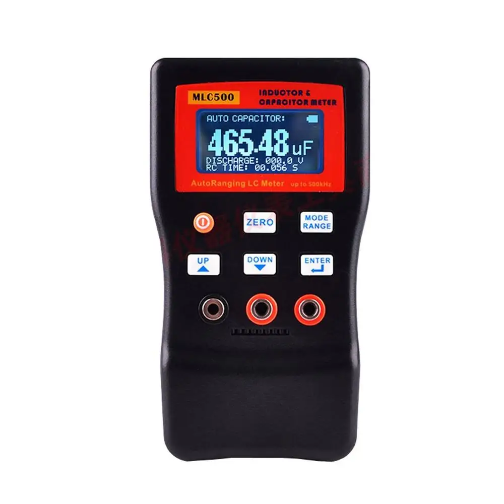 

MLC-500 High Precision Auto Ranging LC Meter Professional Capacitance Inductance Table 500 KHz Capacitance Meter
